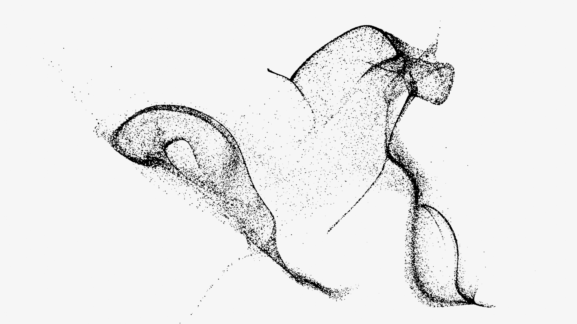 Carbon particle experiment in Blender